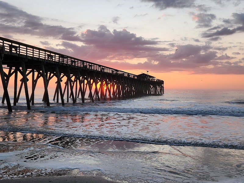Myrtle Beach State Park at dusk